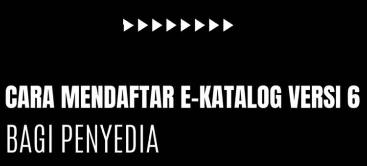 pendaftaran ekatalog v 6
