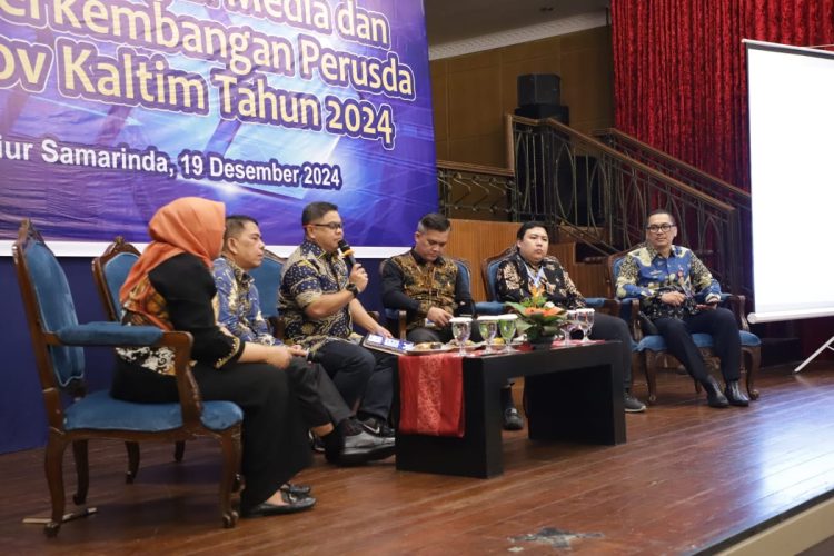 Diskominfo Kaltim Gelar Silaturahmi dengan Media, Bahas Perkembangan Perusda di Pemprov Kaltim