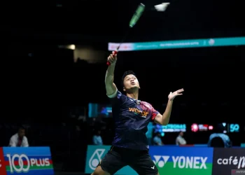 Anthony Ginting Kandas di babak 16 besar