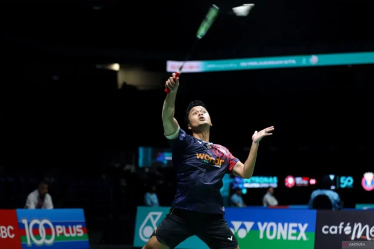 Anthony Ginting Kandas di babak 16 besar