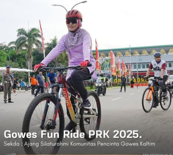 Ajang Silaturahmi Komunitas Pencinta Gowes Kaltim