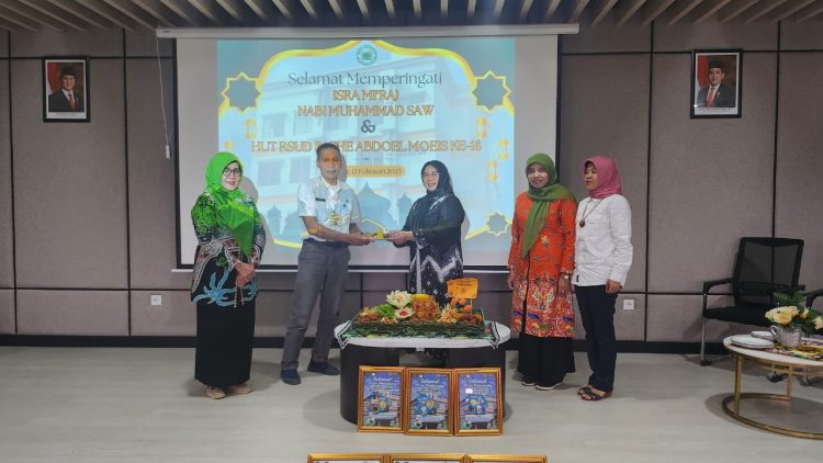 UT ke-18 RS IA Moeis Dirangkai Israj Mi’raj dan Arisan DWP