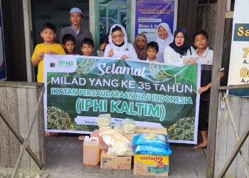 Milad ke-35, IPHI Kaltim Santuni Panti Asuhan