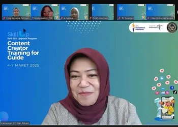 Kemenpar dan LPK KI Beri Pelatihan Konten Kreator Pada Pemandu Wisata