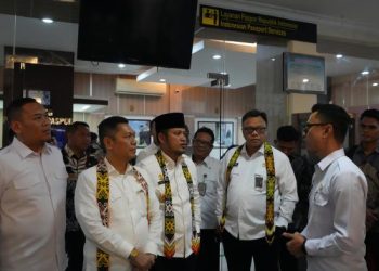 Wakil Ketua DPR RI Kunjungi Kantor Imigrasi Kelas I TPI Samarinda
