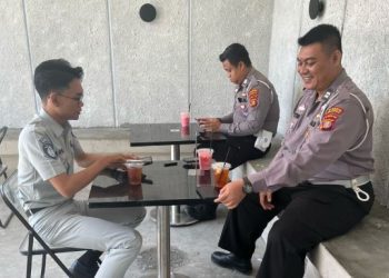  PT Jasa Raharja Cabang Samarinda dan Satlantas Polresta Samarinda Diskusi FKLL