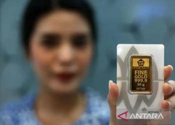 Harga Emas Antam Melonjak