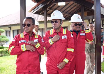  Menteri ESDM Tinjau Terminal Senipah