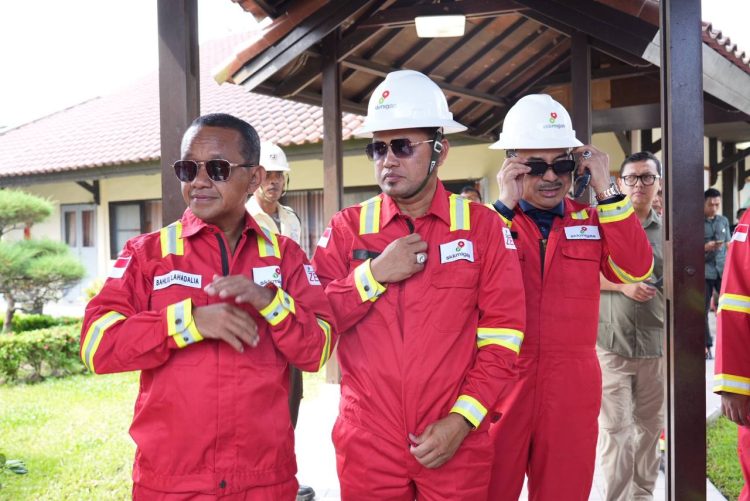 Menteri ESDM Tinjau Terminal Senipah memantau langsung operasional Pertamina Hulu Mahakam dan ENI Indonesia
