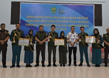 SMA Negeri 3 Unggulan Tenggarong Juara Duta Pelajar Sadar Hukum