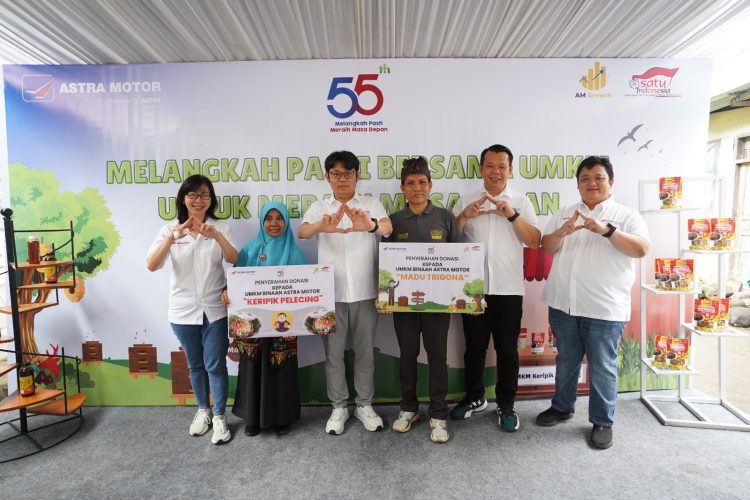 Semarak HUT ke-55 Astra Motor Berikan Komitmen Melangkah Pasti bersama UMKM