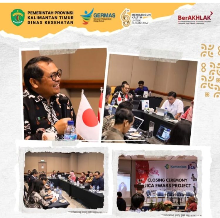 Penutupan Proyek JICA EWARS Berhasil Memperkuat Sistem Kesehatan dengan Deteksi Dini