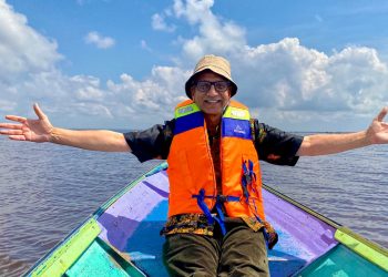 Kaltim Healt Advisor, Afzal Mahmood Kunjungi Muara Enggelam