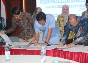 PWI Kaltim Jalin Nota Kesepahaman Bersama Balai Bahasa Kaltim