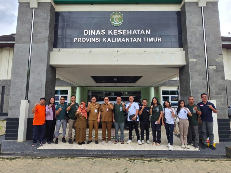 RSA dr Lie Dharmawan Singgah di Kaltim Dinkes Sambut Hangat