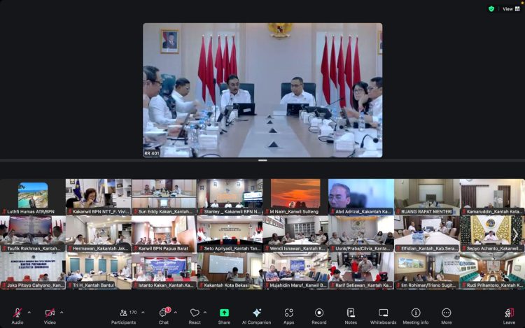 Menteri Nusron Tegaskan Percepatan Layanan Pertanahan Demi Kepastian bagi Masyarakat