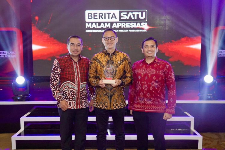 ATR/BPN Raih Penghargaan Inovasi Teknologi BeritaSatu 2025
