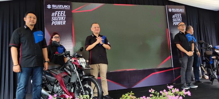 Suzuki Resmi Luncurkan Satria Pro di Samarinda Sang Legenda kembali dengan Teknologi Futuristik