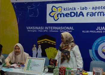 Klinik Media Farma Curi Perhatian di Pameran Kesehatan Samarinda