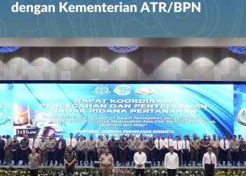 Cegah Tindak Pidana Pertanahan
