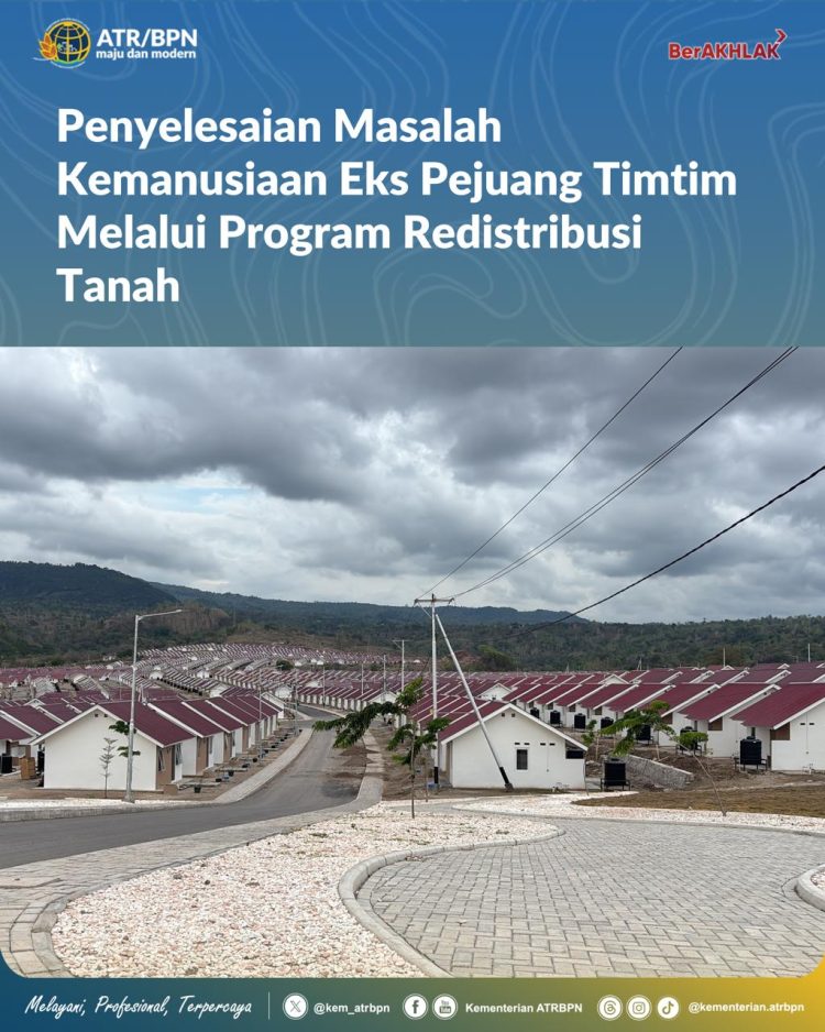 ATR/BPN Percepat Huntap Korban Bencana di Sumatera