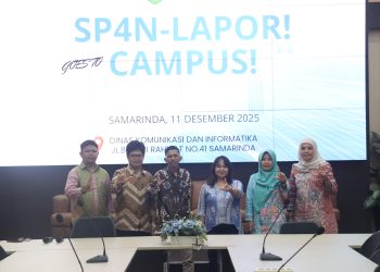 Kelompok 1 Mahasiswa Pascasarjana KPI UINSI Gelar PKM SP4N-LAPOR