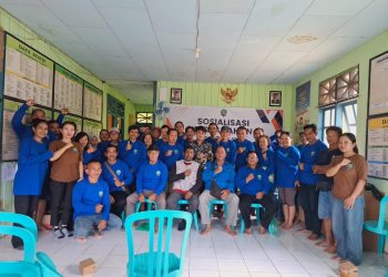 Kantah Bulungan Serahkan Sertipikat PTSL kepada Warga Desa Lepak Aru