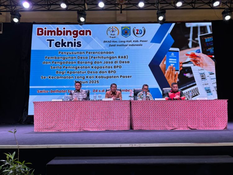 79 Aparatur Desa Long Kali Perkuat Kapasitas Tata Kelola Desa Lewat Bimtek di Samarinda