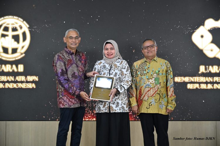 Kelola BMN dengan Tertib dan Akuntabel Kementerian ATR/BPN Terima Anugerah Reksa Bandha 2025