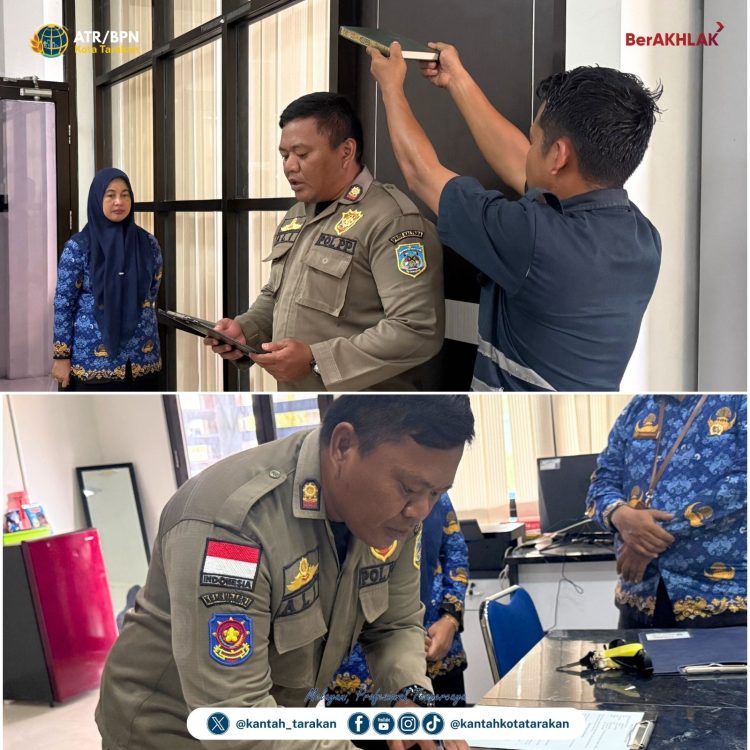 Kantah Tarakan Laksanakan Pengambilan Sumpah Sertipikat Pengganti karena Hilang