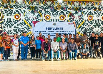 Kantor Pertanahan Malinau Gelar Penyuluhan PTSL di Desa Wisata Setulang