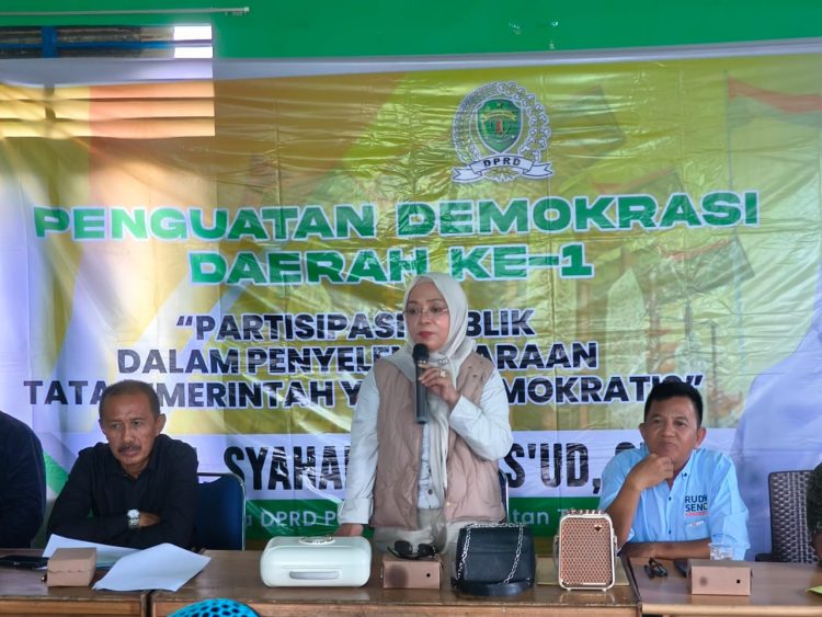 Hj. Syahariah Mas’ud Gelar Penguatan Demokrasi Daerah di Muara Talake