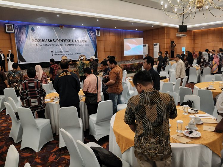 Tarif Air PDAM Samarinda Naik 9 Persen Bertahap dan Abodemen Dihapus