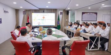 Menteri Nusron Ajak Pegawai Berkomitmen Bersama Tingkatkan Layanan Pertanahan