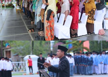 Kantah Kabupaten Paser Hadiri Upacara Hari Bhakti ke-80 Kementerian Agama RI