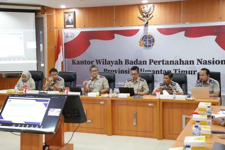 Perkuat Pengelolaan Anggaran 2026 Kepala Kantah Kabupaten Paser Hadiri Rapat Kanwil BPN Kaltim
