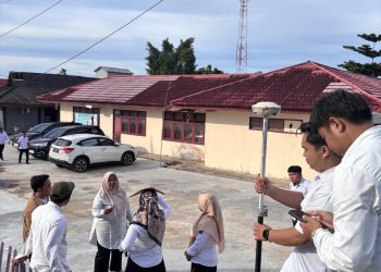 Kantah Kabupaten Paser Laksanakan Pengukuran Tanah Hibah Pemerintah Daerah