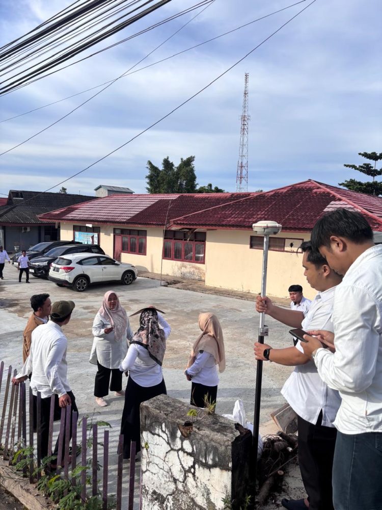 Kantah Kabupaten Paser Laksanakan Pengukuran Tanah Hibah Pemerintah Daerah
