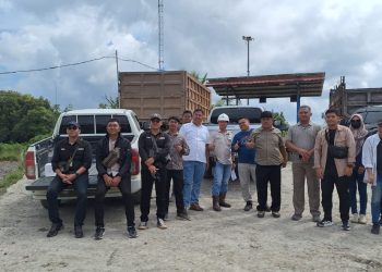 Kantah Bulungan Dampingi Kanwil BPN Kaltara Tinjau Lahan PT Citra Sawit Lestari