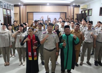 Kantor Pertanahan Kabupaten Paser Lantik Panitia dan Satuan Tugas