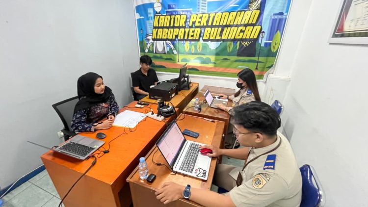 Komitmen Tingkatkan Kompetensi Analis Hukum Pertanahan KPP Bulungan Ikuti Asesmen Mansoskul