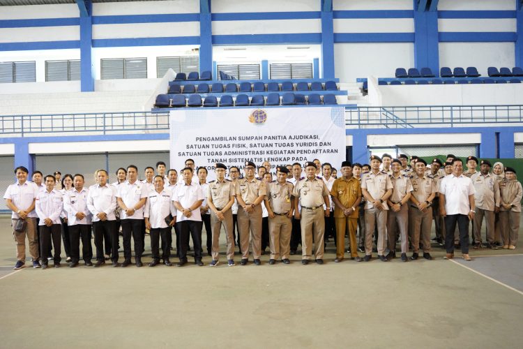 Kantah Bulungan Laksanakan Pengambilan Sumpah Panitia Ajudikasi PTSL 2026