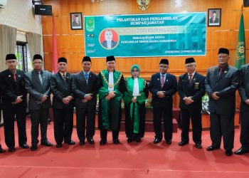 Dilantik Jadi Wakil Ketua PTA Samarinda, Lilik Muliana Perkuat Pengawasan dan Zona Integritas