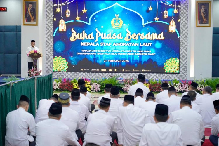 Tausiah di Buka Bersama KASAL Menteri Nusron: Negara Besar Harus Mampu Ciptakan Rasa Aman