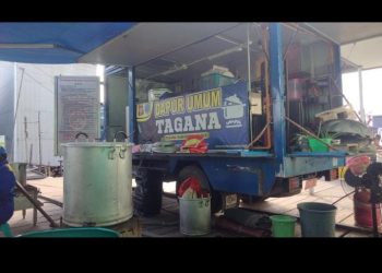 Kebakaran Hanguskan 45 Rumah di Muara Adang, Dinsos Kaltim Dirikan Dapur Umum