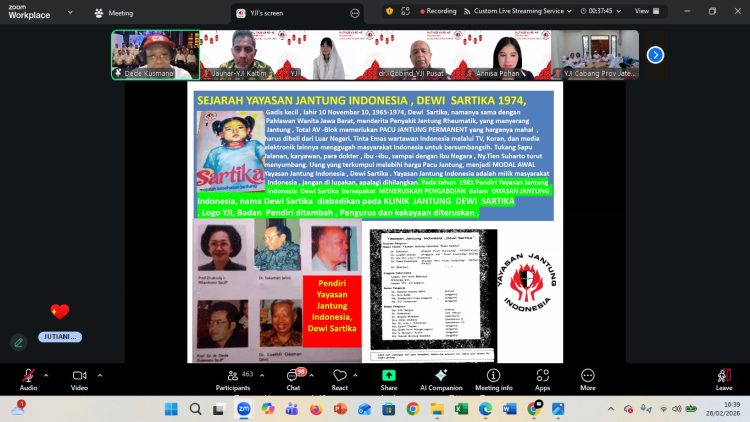 Annisa Pohan Ajak Generasi Muda Lebih Peduli Jantung, Gaya Hidup Sehat Jadi Kunci