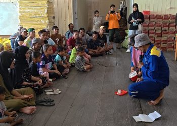 Tak Hanya Dapur Umum, Penyintas Paser Terima LDP