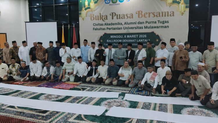 Bukber IKA Faperta Unmul Hadirkan Alumni dan Tokoh Daerah, Sekaligus Rayakan Milad Rektor