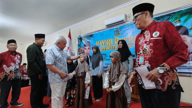 PWRI Kaltim Gelar Ramadan Berbagi, Pererat Silaturahmi dan Bantu Warga Kurang Mampu