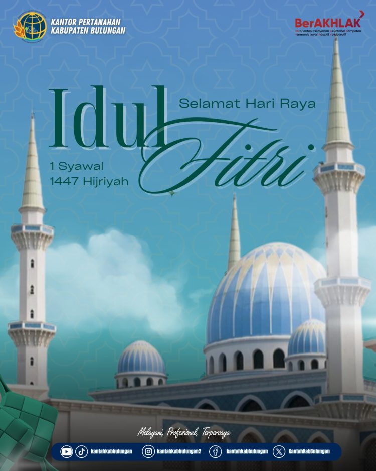 Idul Fitri, Momentum Sucikan Hati dan Perkuat Pelayanan